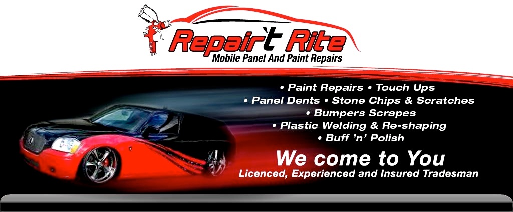 Repair't Rite Mobile Panel & Paint Repairs - Paint Repairs, Touch Ups, Panel Dents, Stone Chips & Scratches, Bumper Scrapes, Plastic Welding & Reshaping, Buff & Polish Servicing the Sunshine Coast, We Come To You